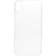 FLAMENKO iPhone Xs 5.8 Uyumlu Flmk Süper Silikon Kapak-Renksiz