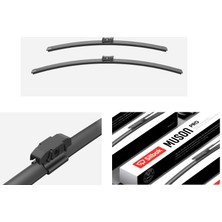 Silecek Süpürgesi Muz 600/450MM. Duster 2010/2018 Terrano 3 T10 2014+  288902888R SB2418P Silbak