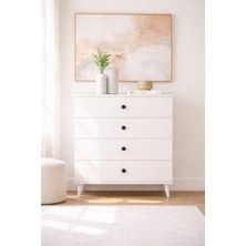 İmbaş Opal 4 Çekmeceli Şifonyer