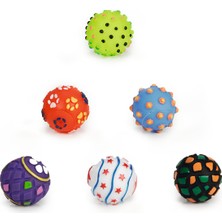 Hnrlishp Beeztees Köpek Oyuncağı, Top, Vinyl, Çeşitli Tipler ve Renklerde, S, 5cm