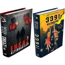 İndigo Kitap Enkaz Altındakiler 2 Ciltli ve 3391 Kilometre Ciltli (Beyza Alkoç) 2'li Set