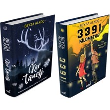 İndigo Kitap Kar Tanesi Ciltli ve 3391 Kilometre Ciltli (Beyza Alkoç) 2'li Set