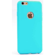 FLAMENKO iPhone 4s Uyumlu Flmk Premier Silikon Kapak-Turkuaz