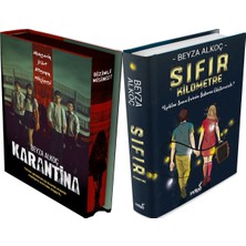İndigo Kitap Karantina 1. Perde Film Özel Baskı Ciltli ve Sıfır Kilometre Ciltli (Beyza Alkoç) 2'li Set