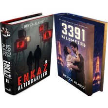 İndigo Kitap Enkaz Altındakiler 2 Ciltli ve 3391 Km Film Özel Baskı Ciltli (Beyza Alkoç) 2'li Set