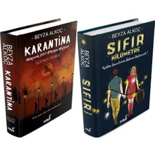 İndigo Kitap Karantina 3 Ciltli ve Sıfır Kilometre Ciltli (Beyza Alkoç) 2'li Set