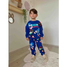 Ela Karakter Erkek Çocuk Eşofman Takımı