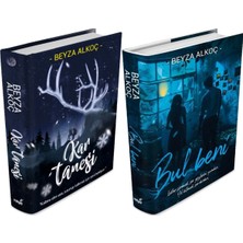 İndigo Kitap Kar Tanesi Ciltli ve Bul Beni Ciltli (Beyza Alkoç) 2'li Set