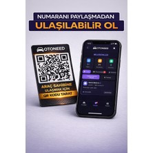Qr Kodlu Araç Numaratörü Araç Sahibine Ulaşma Etiketi Telefon Paylaşmadan Iletişim | 3’