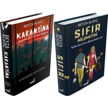 İndigo Kitap Karantina 2 Ciltli ve Sıfır Kilometre Ciltli (Beyza Alkoç) 2'li Set