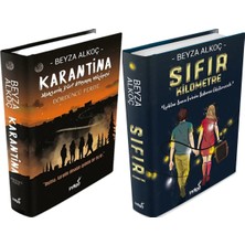 İndigo Kitap Karantina 4 Ciltli ve Sıfır Kilometre Ciltli (Beyza Alkoç) 2'li Set