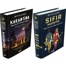 İndigo Kitap Karantina 5 Ciltli ve Sıfır Kilometre Ciltli (Beyza Alkoç) 2'li Set