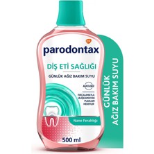 Parodontax Nane Ferahlığı Ağız Bakım Suyu 500 ml 3 Adet