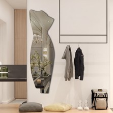 Nilisis Silüet Tasarımlı Duvar Aynası, Silüet Şeklinde Ayna, 110 cm Özel Tasarım Duvar Aynası