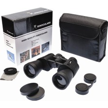 Özbience 10×50 Profesyonel El Dürbünü, 1000M/56M Görüntü Kalitesi Siyah