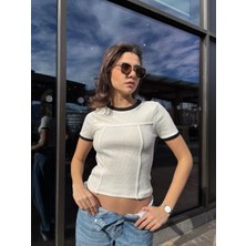 Zengezur Mall Hnrlishp Biyeli Bluz Beyaz (Beden: M)