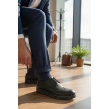 Enoch Klasik Brogue Işlemeli Erkek Çocuk Dokulu Sünnet ve Düğün Için Kundura Ayakkabı