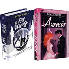 İndigo Kitap Kar Küresi Ciltli ve Asansör Ciltli (Beyza Alkoç) 2'li Set