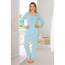 Sistina Hnrlishp Mi Penye Pijama Takımı - 1631 - Beden Xl