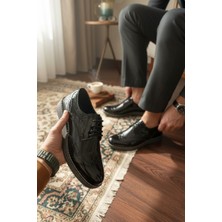 Enoch Klasik Brogue Işlemeli Erkek Çocuk Dokulu Sünnet ve Düğün Için Kundura Ayakkabı