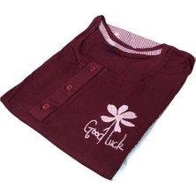 Royam Modalove Kadın Battal Bambu Viskon Kumaş Kısa Kol Pijama Takımı