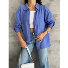 Zengezur Mall Hnrlishp Modal Oversize Cepli Gömlek Mi (Beden: Standart)
