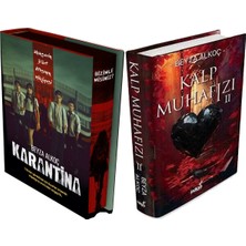 İndigo Kitap Karantina 1. Perde Film Özel Baskı Ciltli ve Kalp Muhafızı 2 Ciltli (Beyza Alkoç) 2'li Set
