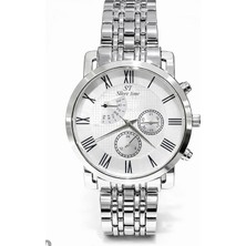 Showtime Gümüş Paslanmaz Çelik Erkek Kol Saati