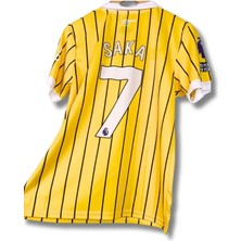 Legent Lady A.r.s.e.n.a.l 2024/25 Sezonu Bukayo Saka Özel Konsept Forması (Yellow)