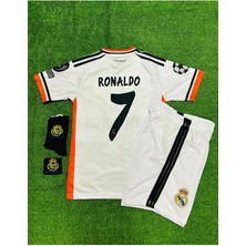 Legent Lady R.madridd 2014 Lizbon Şampiyonlar Ligi Finali Cristiano Ronaldo Forması 4'lü (Armalı Set)