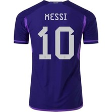 Legent Lady Arjantin 2022 Dünya Kupası Lionel Messi Deplasman Forması