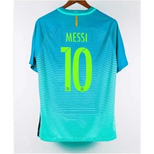 Legent Lady Fc. B.a.r.c.e.l.o.n.a 2016/17 Sezonu Lionel Messi Nostalji Forması (Blue)