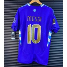 Legent Lady Arjantin 2024 Yeni Sezon Lionel Messi Deplasman Forması (Blue)