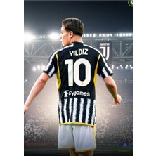 Legent Lady J.u.v.e.n.t.u.s 2023/24 Yeni Sezon Kenan Yıldız Iç Saha Forması (10 Numara)