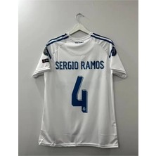 Legent Lady R.madridd 2018 Kiev Şampiyonlar Ligi Finali Sergio Ramos Forması (Kısa-Kol)