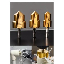 Mucit Home 3 Parça Havşa Matkap Uç Boru Genişletme Raybalama Uç 20-25-32