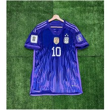 Legent Lady Arjantin 2022 Dünya Kupası Lionel Messi Deplasman Forması