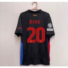 Legent Lady F.c B.a.r.c.e.l.o.n.a 2024/25 Yeni Sezon Dani Olmo Deplasman Forması (Black)