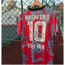 Legent Lady Mânchester/unîted 2023-24 Sezon Çin Yılı Özel Dragon Tasarımlı Marcus Rashford Forması
