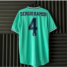 Legent Lady R.e.a.l M.a.d.r.i.d 2019/20 Sezonu Sergio Ramos Nostalji Forması (Green)
