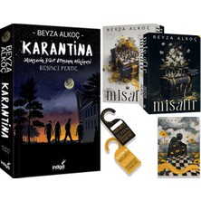 İndigo Kitap Karantina 5 Karton Kapak ve Misafir Karton Kapak (Beyza Alkoç) 2'li Set