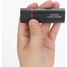 Özbience Yüksek Çözünürlüklü 100X Büyütmeli Tek Gözlü Mini Dürbün