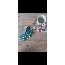 TUYLUTUKKAN 18×9 cm Papatya Desenli El Yapımı Şık Gözlük Kılıfı