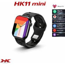 TeknolojiSA HK11 Mini 41MM Kasa  – 2 Kordonlu, Amoled Ekran, Nfc Destekli