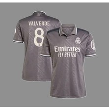 Legent Lady Federico Valverde 2024-25 Yeni Sezonu Real Madrid Alternatif Yetişkin Forması (Third)