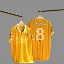 Legent Lady A.r.s.e.n.a.l 2024/25 Yeni Sezon Martin O,d,e,g,a,a,r,d, Özel Konsept Forması (SARI)8709874