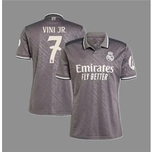 Legent Lady Vinicius Jr. 2024-25 Yeni Sezonu Real Madrid Alternatif Yetişkin Forması (Third)