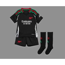 Legent Lady A'rsenal 2024-25 Yeni Sezon Deplasman Çocuk Forması Forması 4'lü SET542352462