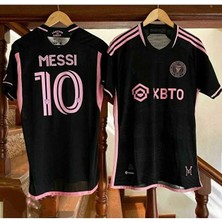 Legent Lady Miami 2023/24 Yeni Sezon Lionel Messi Deplasman Forması (Black)