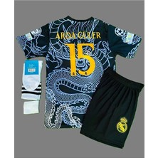 Legent Lady Arda Güler R,e,a,l M,a,d,r,i,d, Özel Dragon Tasarımlı Çocuk Forması 4'lü Set